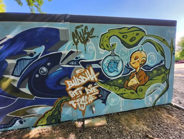 Buddha bei die Fische