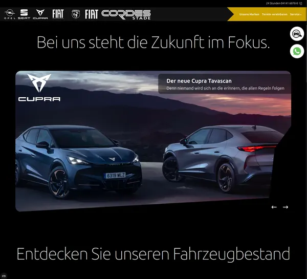 Autohaus Cordes — Startseite